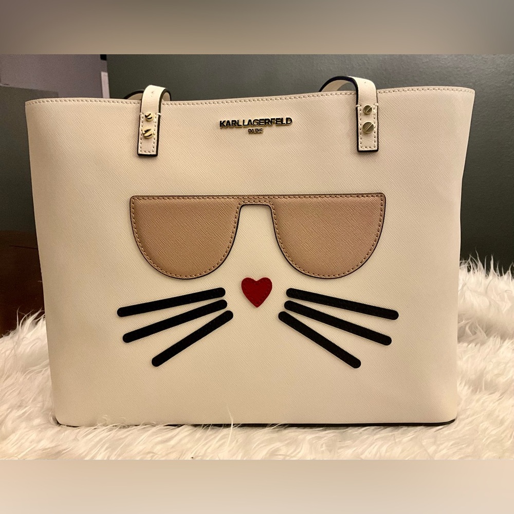 NWT MSRP $228 Karl Lagerfeld Paris Maybelle Tote